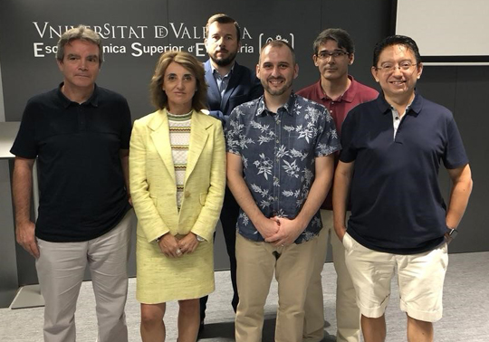 Antonio Fabregat, guanyador del Premi Extraordinari de Doctorat de la UV